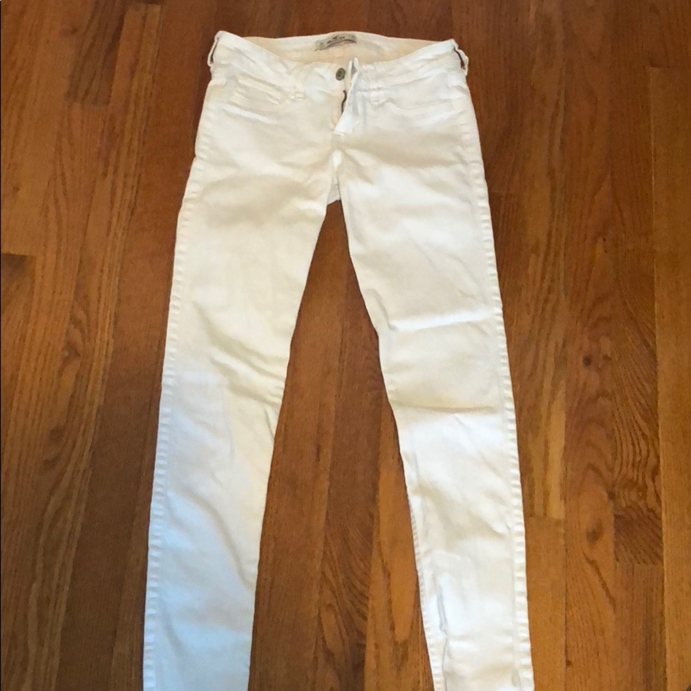White Hollister jeans